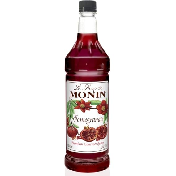 Monin Pomegranate Flavoured Syrup 1 Liter