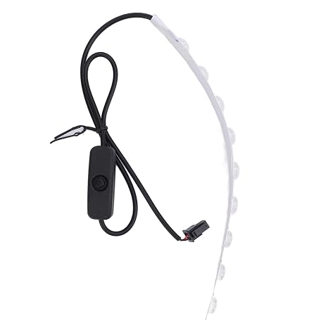 3D Printer LED Light Strip Kit for Bambu Lab A1 Mini, 24V High Brightness White Light Lamp Strip, 3D Printer Accessory Parts