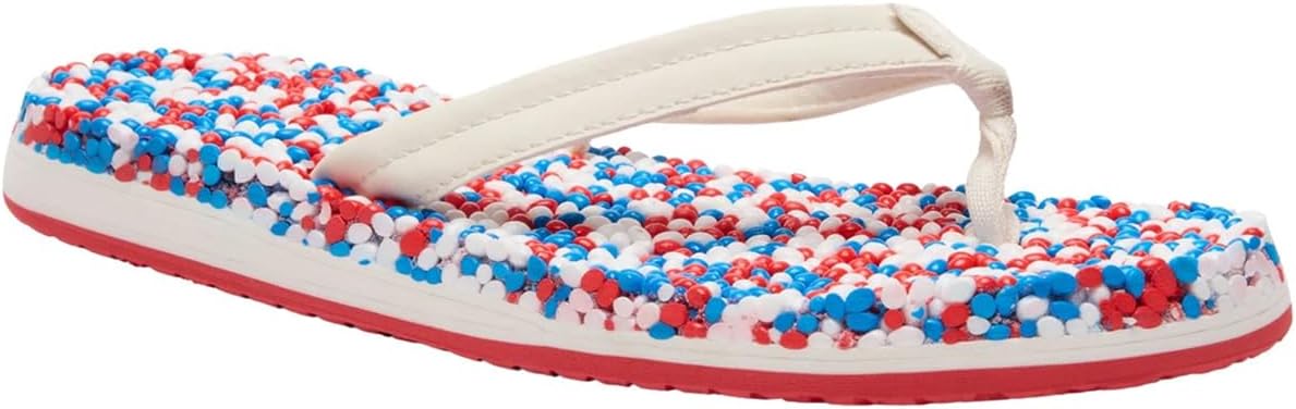 Sanuk Bubblecush Flip Flops for Women - Cushioned Beach Sandals
