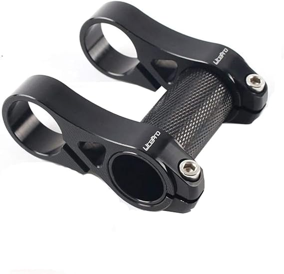 SENQI Adjustable Double Stem Folding Bike Stem BMX Stem Riser Bicyle Handlebar Stem BSB036