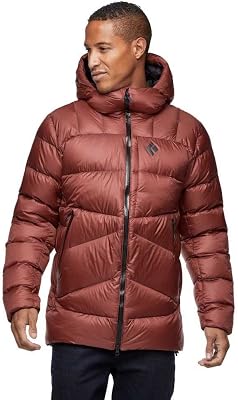 BLACK DIAMOND Equipment M Vision Down Parka - Dark Crimson - Large