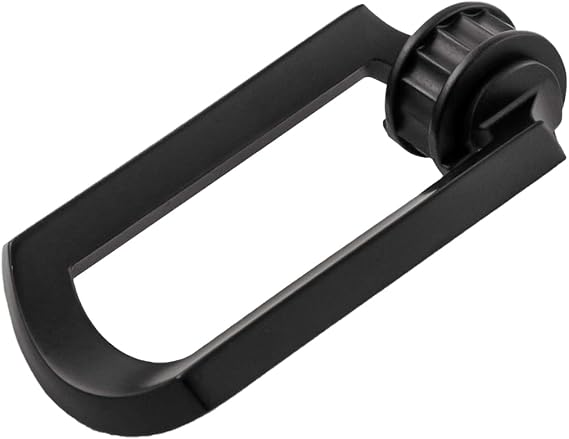 Belwith-Keeler Bijou Astoria Collection Ring Pull 3-1/8 Inch x 1-3/4 Inch Matte Black Finish