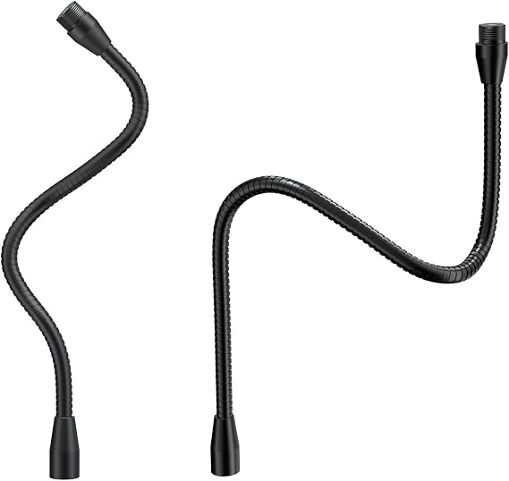 ZealSound Microphone Gooseneck Stand T13-US and T19-US Black Bundle