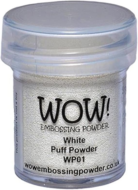 Wow Embossing Powder Wow! Embossing Powder, 15ml, White Puff
