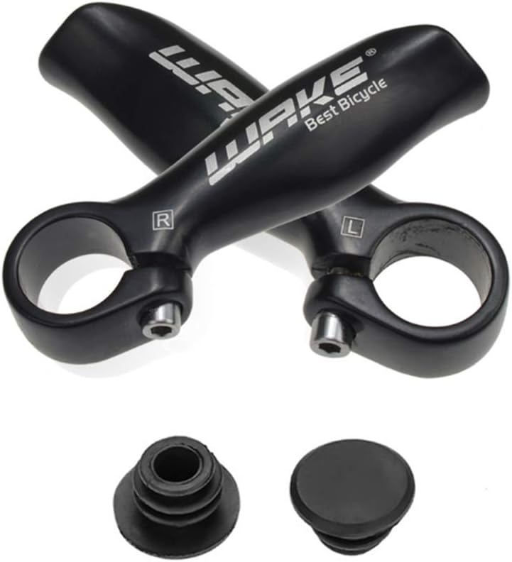 CYSKY Aluminum Alloy MTB Handlebar Ends with 2 Bar End Stoppers for MTB, Road, Mountain Bike