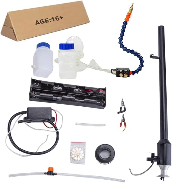 Pulse Jet Engine, Micro Valve-Controlled Model with Atomizing Sprayer and Ignition Starter (RTR Version)