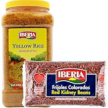 Iberia Red Kidney Beans, 4lb. and Iberia Yellow Rice 6.25lb.