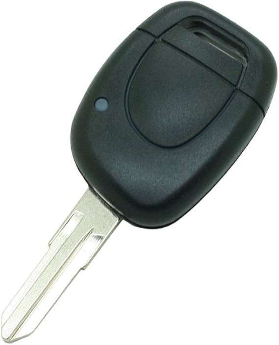 Replacement Key Shell Compatible with RENAULT Clio Kangoo Twingo Master 1 Button Keyless Entry Remote Key Fob VAC102 Blade PG352C