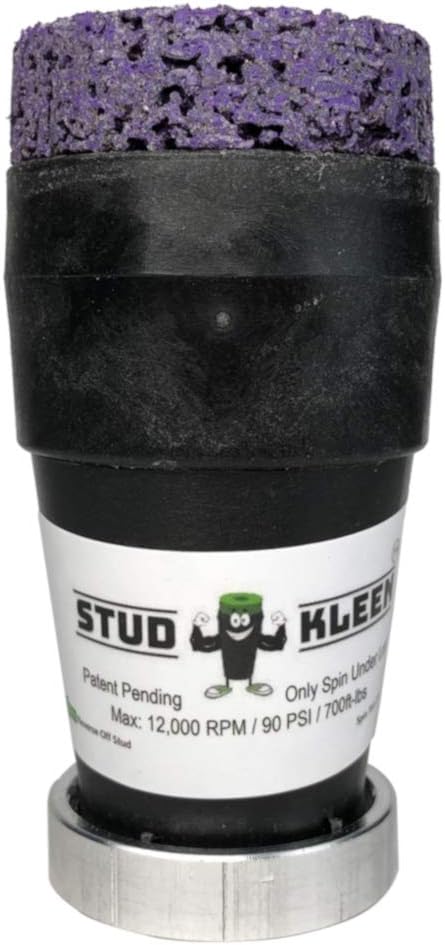 ESCO 50170 Stud Kleen, Wheel Stud and Hub Cleaner, Black