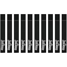 Tether Tools JerkStopper ProTab Small Cable Ties for A/C, USB, HDMI and Music Cables Up to 15' Length, Set of 10