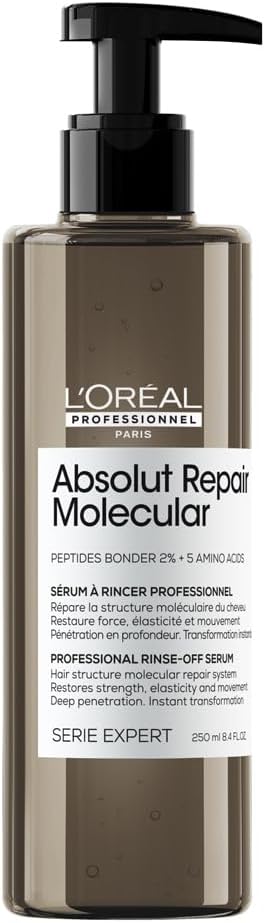 L'Oréal Professionnel Paris Serie Expert Absolut Repair Molecular Tüm Yıpranmış Saçlar Için Durulanan Serum 250ml