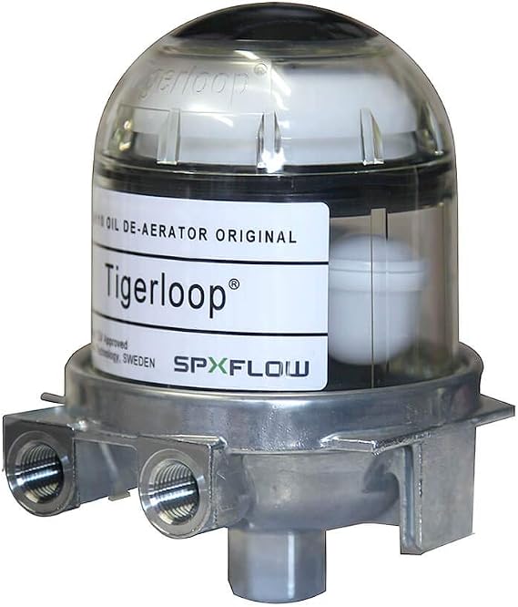Tigerloop/ oil de-aerator 1/4"