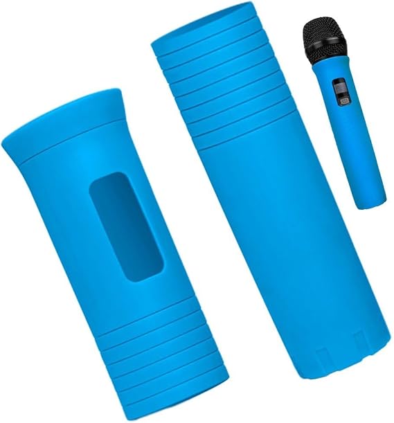 Silicone Microphone Cover Microphone Handle Cover Elastic Mic Cover Wireless Microphone Protector Ktv Accessories