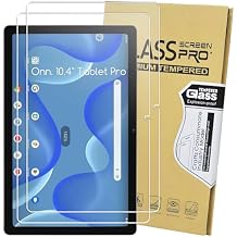 KEANBOLL 2-Pack Tempered Glass Screen Protector for Onn 10.4 inch Tablet Pro (2023),Ultra Clear, 9H Hardness, Anti Scratch, Case Friendly