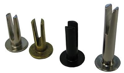 Split Rivet - 18 Diameter X 14 Length, 732 Head Diameter, Steel, Oval Head, Nickel Plated. Pack of 500.