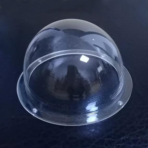 LOTOWELZON 4In/100mm Clear Acrylic CCTV Security Camera Dome Housing Cover