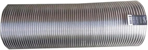 Builder's Best 110412 Semi-Rigid Aluminum Duct with 10" Dia, 8'