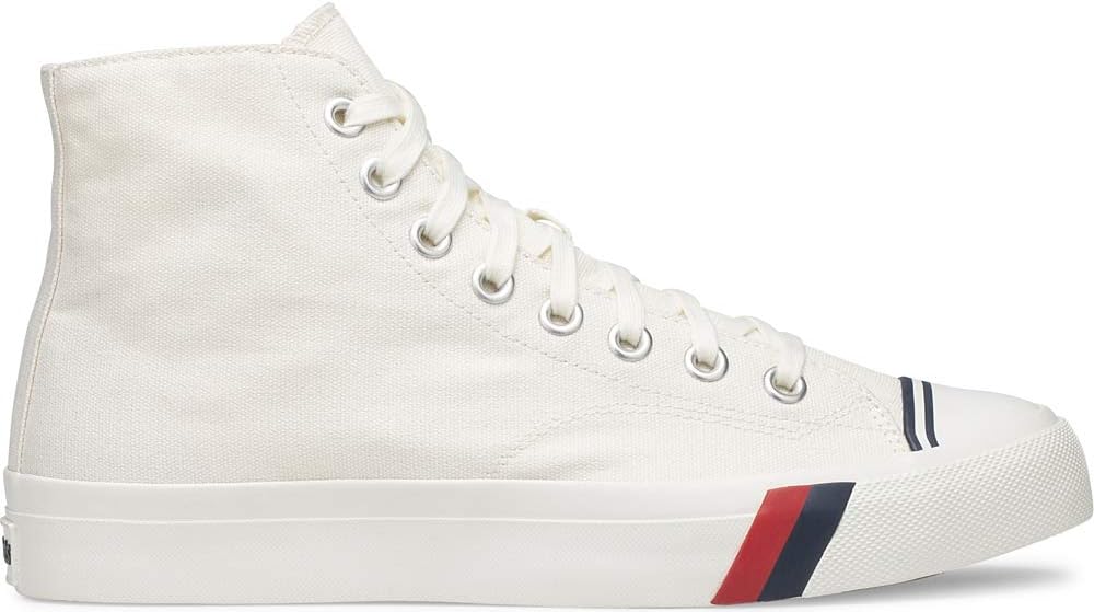 Keds Royal Hi Lace Up Fashion Sneaker, White, 4