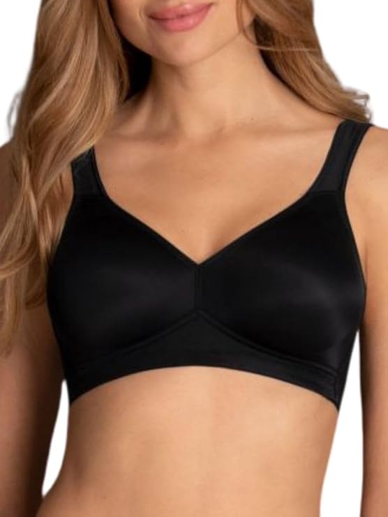 Anita Women's Rosa Faia Twin Seamless Comfort Soft Cup Bra, 5493, Black, 38A