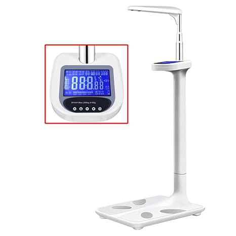 Physician Digital Scale, ultrasonic height and weight scale, body composition analyzer, 441 Ib (200 kg)