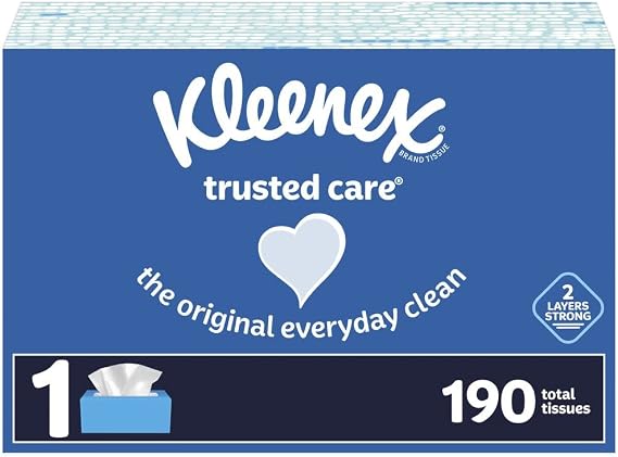 Kleenex Trusted Care Facial Tissues - 190 ct