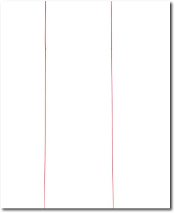 Mouse Pads Double RED LINE Iron ON Transfer Paper 8.5 X 11" Custom Pack 100 Sheets Heat Press and Hand Iron