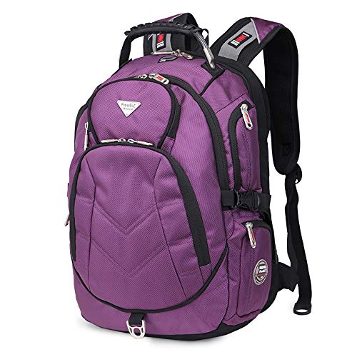 Laptop Backpack 19 Inch, Gaming Laptops Back Pack for 19.5,18, 18.4 Macbook Notebook Computer for Man Woman Purple 19 inches, Purple