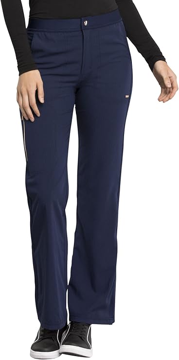Cherokee Statement Women Scrubs Pant Natural Rise Flare Leg CK060