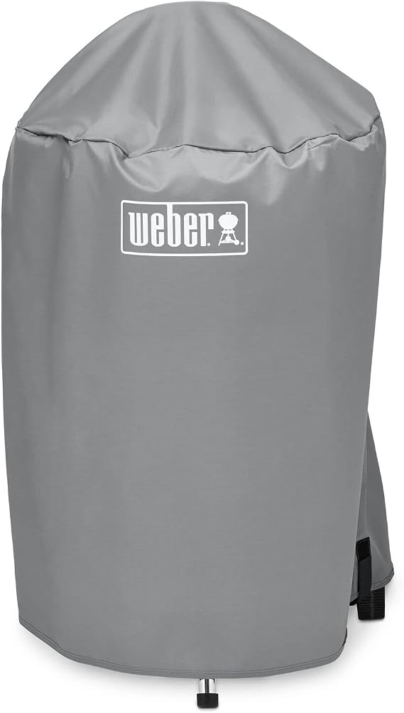 Weber Available 7175 18 inç (18 inç) kömür çaydanlık mangal kılıfı, siyah, 81,3 x 47 x 61 cm