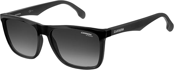 Carrera mens Carrera 5041/S Sunglasses, Black/Dark Gray Gradient, 56mm 16mm US