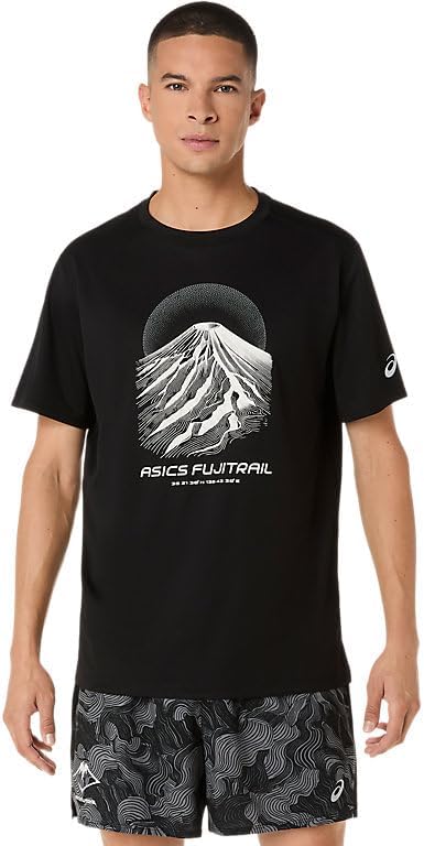 ASICS Men's Fujitrail Logo Short Sleeve TOP Running Apparel