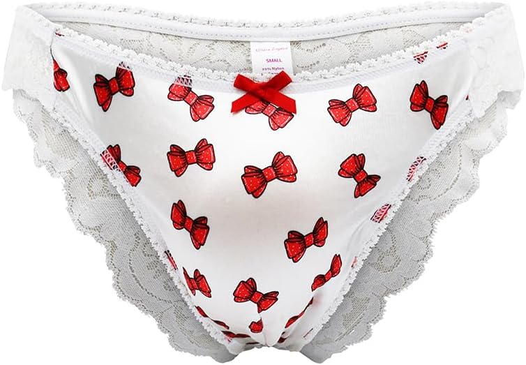 XDress Luxe Satin & Lace Cheekster Panty for Men - Sexy Men's Underwear