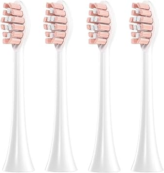 12Pcs Electric Toothbrush Replacement Heads ,Compatible for FLYCO FT7105/FT7106/FT7108/FT7205 Packaging with Dust Cover(White B)
