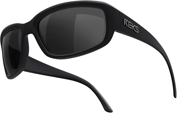 REKS Wrap around Sunglasses - Unbreakable frame