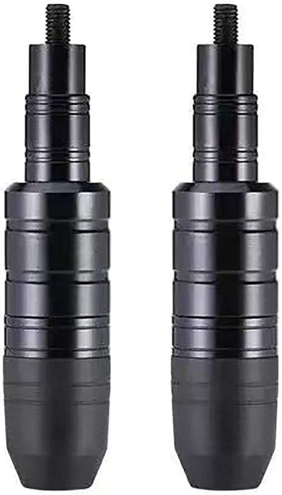 2PCS Motorcycle Frame Sliders for Aprilia RS 457 2024-pr, Anti-Fall Frame Slider Crash Protectors, Motorcycle Crash Sliders for 8mm Mounting Hole,Black