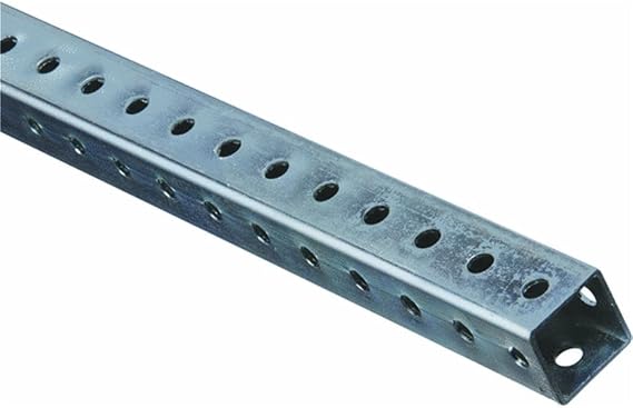 Stanley N341-305 Perforated Square Tube, 1-1/4' x 3'