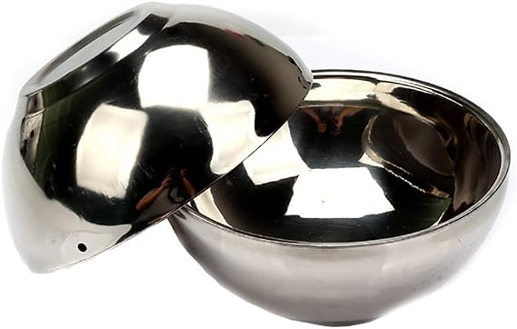 Enjoyer Magic Water Appearing from Empty Bowl/Water from Above Bowl Magic Tricks Magician Accessories Illusions Close Up Magic Gimmick,2Pcs/Set (4-1/2" x 2")