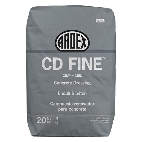ARDEX CD FINE Concrete Dressing for Interior Floors 20 lb Bag Gray, 11960