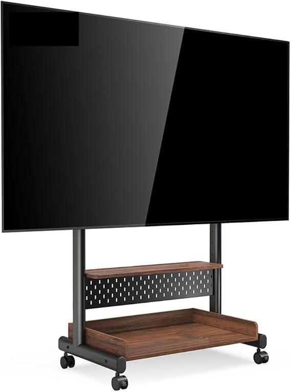 tv stand tv stand tv stand rolling tv stand for 40-85 inch TV,tv stand with wheels,tall mobile universal TV stand with shelf,height adjustable tv stand TV stand A