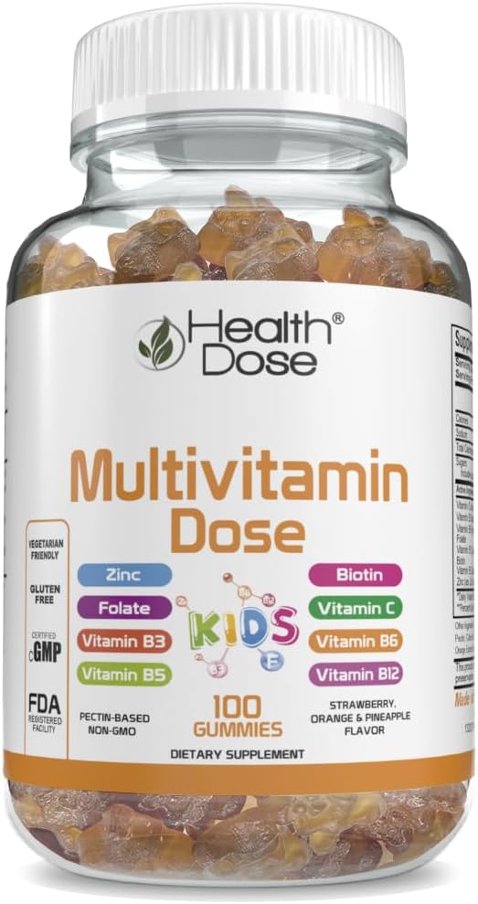 Health Dose Multivitamin Dose Children 100 Gumies