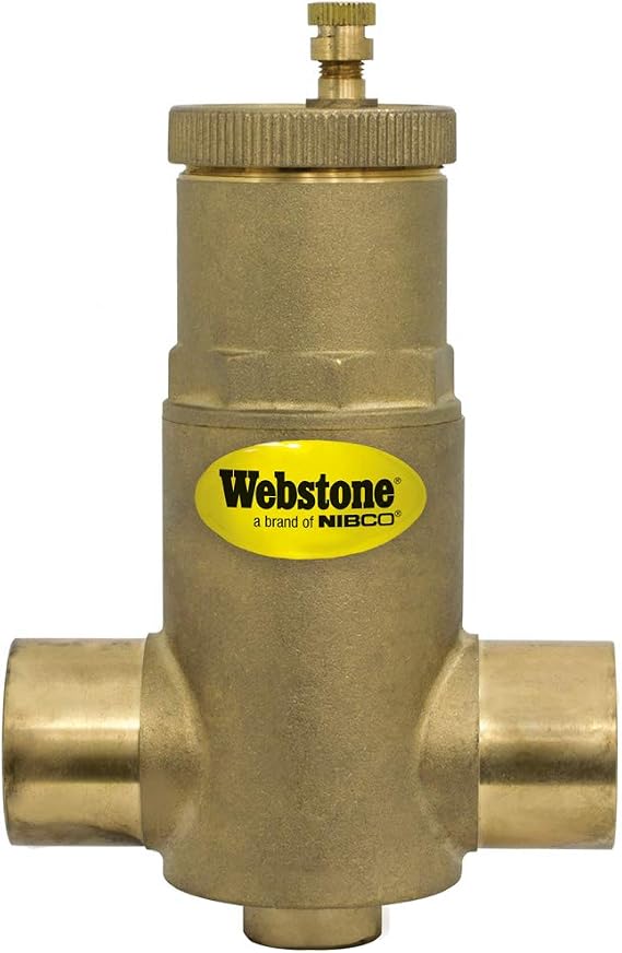 Webstone 11/4 SWT BR Air Separator