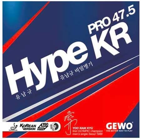 GEWO Hype KR Pro 47.5 - Offensive Table Tennis Rubber