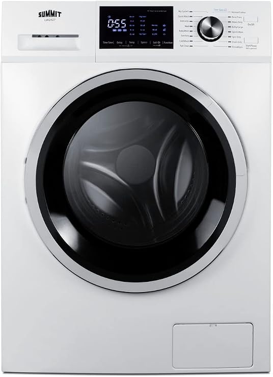 2.7 CU. FT. 115-VOLT 24 in. Front Load Washer in White, Energy Star