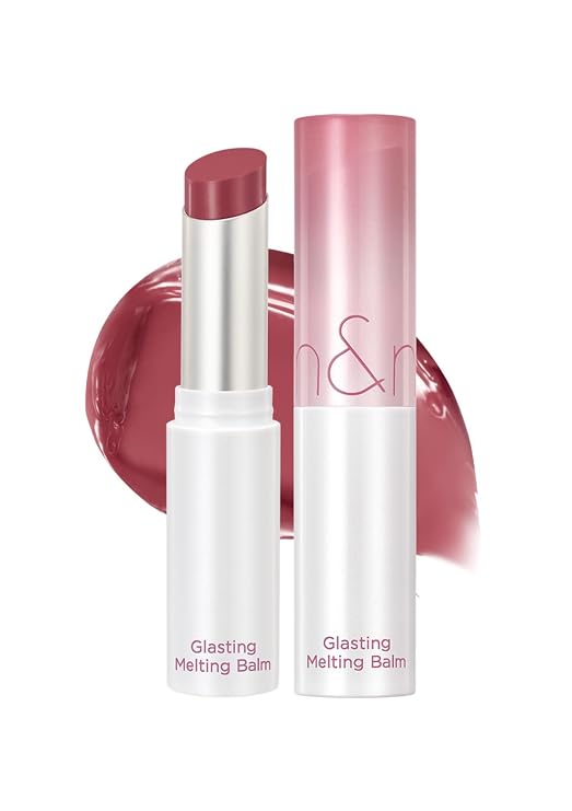 rom&nd Glasting Melting Balm | Tinted Lip Balm | 07 Mauve Whip | 0.12oz