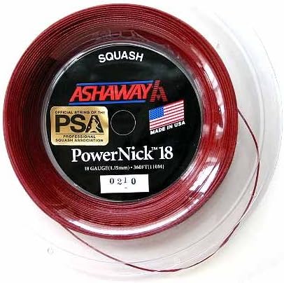 Ashaway Powernick squash string (1 reel - 360 Ft) 18 gauge