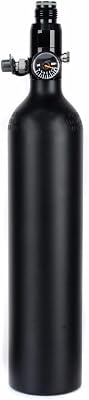 4500psi Paintball Tank（Empty Bottle） Aluminum Air Cylinder Bottle with Regulator for PCP Game 0.45L  27CI
