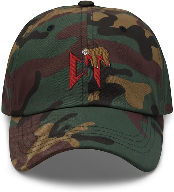 Corridos Tumbados CT Perezoso Cap Curved Bill Relaxed Fit Low Crown Adjustable Corridos Belicos Cap