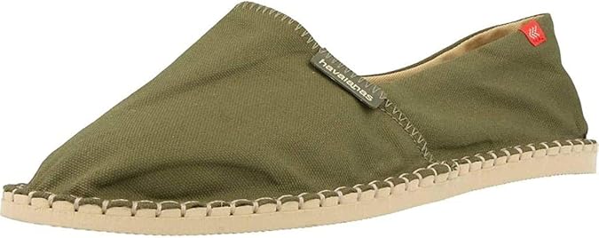 Havaianas Origin III 4137014 Unisex Low Espadrilles - Adult Green (Green 0869) 37 EU (35 Brazilian)
