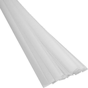Polyvance Polypropylene PP Plastic Welding Rod, 3/8 in. x 1/16 in. Ribbon, 1 lb, Natural. Made in USA