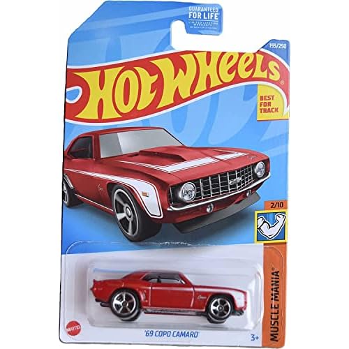 Hot Wheels 69 Copo Camaro, Muscle Mania 210